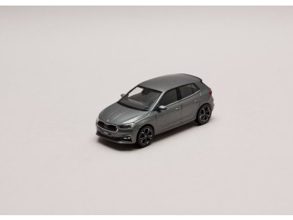 Škoda Fabia IV A07 šedá Graphite 1 43 Norev 6VA099300F7C 01