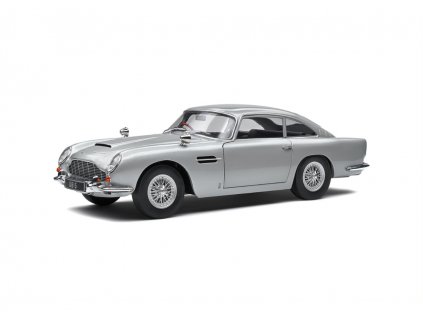 Aston Martin DB5 1964 stříbrná Birch 1 18 Solido 1807101 01