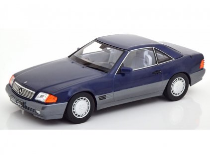 Mercedes Benz 500 SL R129 1993 modrá metalíza 1 18 KK scale 180373 01