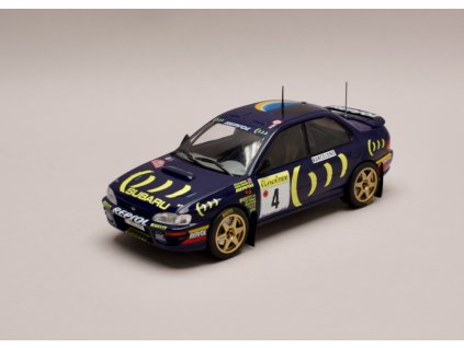 Subaru Impreza 555 #4 Rallye Monte Carlo 1995 1 24 IXO 24RAL011B 01