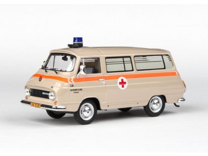Škoda 1203 1974 Sanitka Záchranka Praha 138 1 43 Abrex 143ABSX 715XO5 01