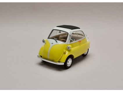BMW Isetta 250 žluto bílá 1 18 Welly 24096y 01