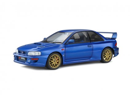 Subaru Impreza 22b 1998 Sti version modrá Sonic 1 18 Solido 1807401 01