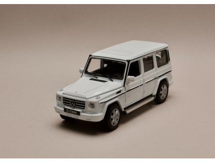 Mercedes Benz G Class bílá 1 24 Welly 24012 01