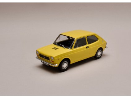 Fiat 127 žlutá 1 24 WhiteBox 124109 01