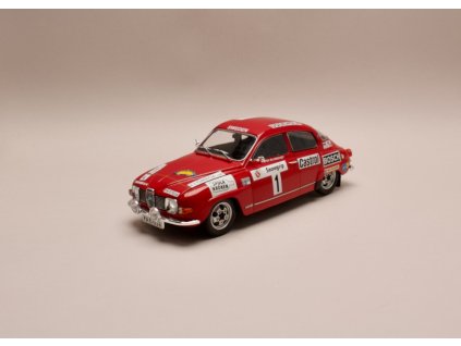 Saab 96 V4 #1 Winner Rally Sweden 1973 1 18 IXO 18RMC086A.20SP 01