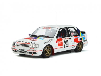 Peugeot 309 GR.A #20 Rallye Monte Carlo 1990 %22resin model %22 1 18 OttOmobile OT943 01