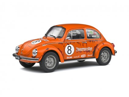 Volkswagen Beetle 1303 #8 1974 Jägermeister Tribute oranžová 1 18 Solido 1800518 01