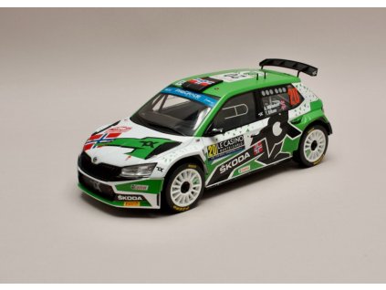 Škoda Fabia Rally2 Evo #20 vítěz Rallye Monte Carlo 2022 1 18 IXO 18RMC109.22 01
