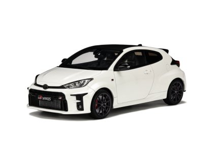 Toyota Yaris GR 2021 bílá %22resin model %22 1 18 OttOmobile OT424 01