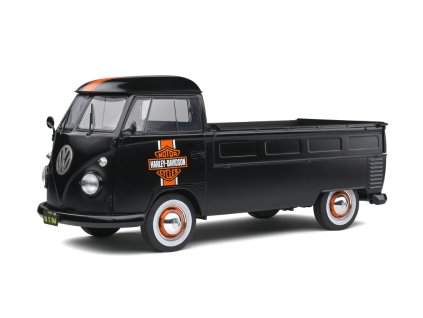 Volkswagen T1 Pick Up 1950 %22Harley Davidson%22 černá 1 18 Solido 1806704 01