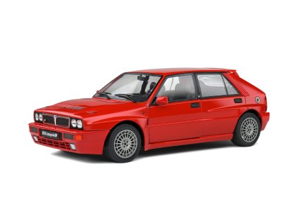 Lancia Delta HF Integrale 1991 červená 1 18 Solido 1807801 01