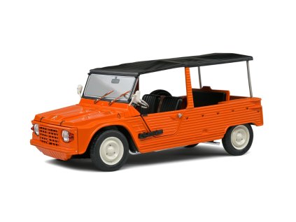 Citroen Mehari MK1 1969 se střechou oranžová 1 18 Solido 1808201 01