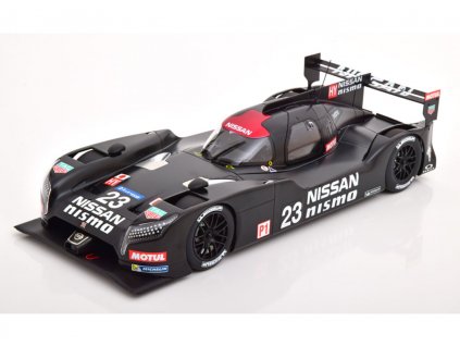 Nissan GT R LM Nismo #23 Test Car Le Mans 2015 black (Composite model) 1 18 Auto Art 81577 01
