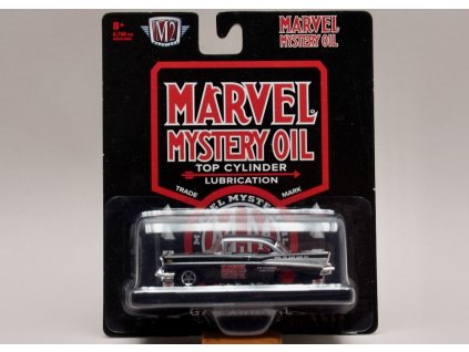 Chevrolet Bal Air 1957 %22Marvel Mystery Oil%22 černá 1 64 M2 Machines 11228 R68 01