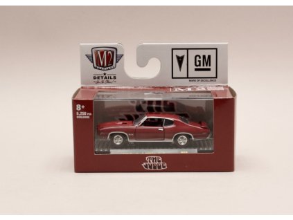 Pontiac GTO Judge 1969 hnědá 1 64 M2 Machines 32600 R58 01