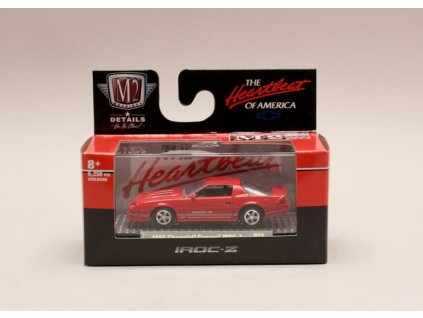 Chevrolet Camaro IROC Z 1985 červená 1 64 M2 Machines 32600 R58 01