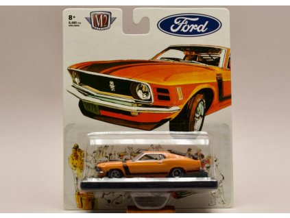 Ford Mustang Boss 302 1970 oranžová 1 64 M2 Machines 11228 R74 01
