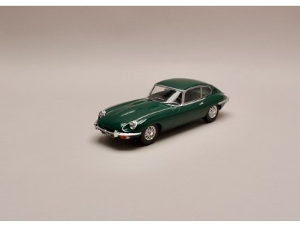 Jaguar E Type tmavě zelená 1 24 WhiteBox 124149 01