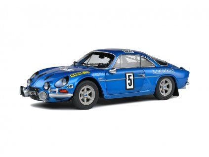 Renault Alpine A110 1600S #5 Olympia Rallye 1972 1 18 Solido 1804205 01