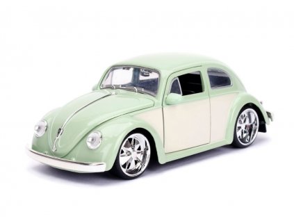 Volkswagen Beetle 1959 zeleno krémová 1 24 Jada Toys 99020 01