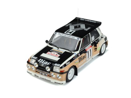 Renault 5 Maxi Turbo #11 Rallye Tour de Corse 1986 %22resin model %22 1 12 OttOmobile G063 06