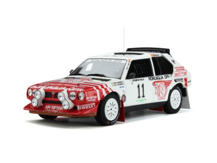 Lancia Delta S4 Gr.B #11 Rally Olympus 1986 %22resin model %22 1 18 OttOmobile OT976 01