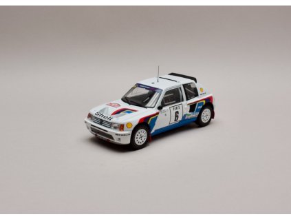 Peugeot 205 Turbo T16 #6 3rd Rally Monte Carlo 1985 1 24 IXO 24RAL024B 01