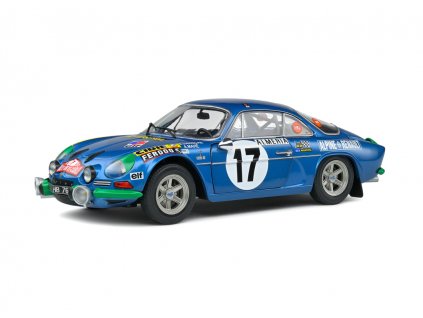 Renault Alpine A110 1600S #17 Night Version Rallye Monte Carlo 1972 1 18 Solido 1804206 01