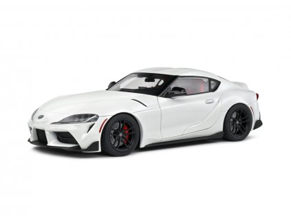 Toyota GR Supra 2023 bílá Pearl 1 18 Solido 1809002 01