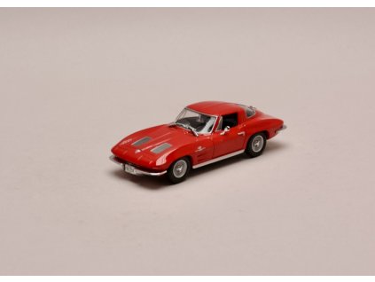 Chevrolet Corvette C2 Stingray 1967 červená %22série Route 66%22 1 43 Champion R66XX002CM 01