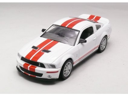 Ford Mustang Shelby GT500 2007 bílá 1:24 Yat Ming