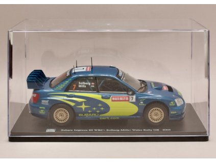 Subaru Impreza S9 WRC #7 Winner Rallye GB Wales 2003 v plastové krabičce 1 24 Champion 24RaImpreza 01