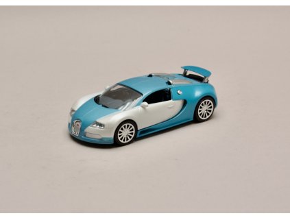 Bugatti Veyron 16,4 2005 modrá bílá 1 43 Champion 01