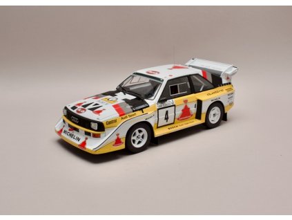 Audi Sport Quattro S1 E2 2nd rally 1000 Lakes 1985 1 18 IXO 18RMC161A.22 01