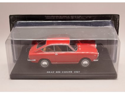 Seat 850 Coupé 1967 červená 1 24 Champion G1A9E019 01