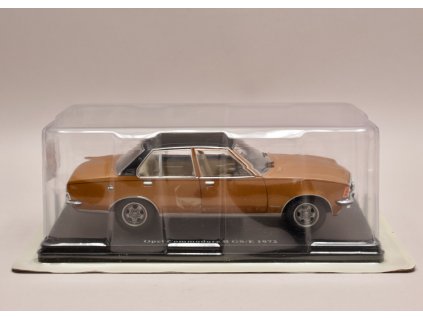 Opel Commodore B GS:E 1972 met.hnědá černá střecha 1 24 Champion Hachette G1648014 01