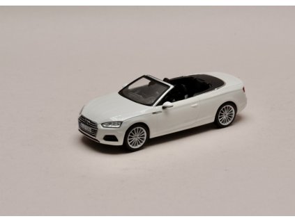 Audi A5 Cabriolet 2017 bílá Tofana 1 43 Spark Audi Collection 5011705332 01