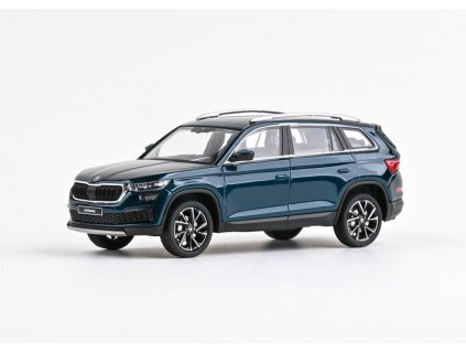 Škoda Kodiaq FL 2021 metalíza modrá Láva 1 43 Abrex 143AB 041KJ 01