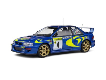 Subaru Impreza S5 WRC 22B #4 Winner Rallye Monte Carlo 1997 1 18 Solido 1807405 01