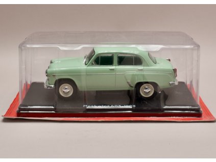 Moskvič 403 1963 světle zelená 1 24 Champion Hachette G1374010 01