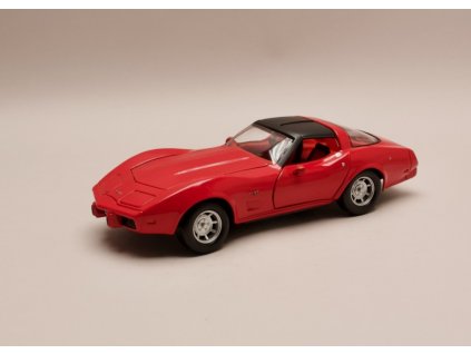Chevrolett Corvette 1979 červená 1 24 Motor Max 73244 01