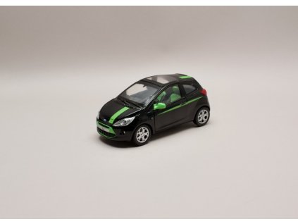 Ford KA 2008 černá zelená 1 24 Motor Max 73382 01