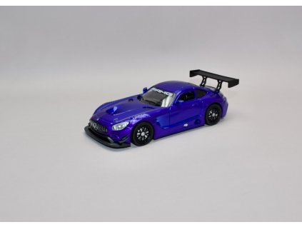 Mercedes AMG GT3 2016 modrá metalíza 1 24 Motor Max 73386 01