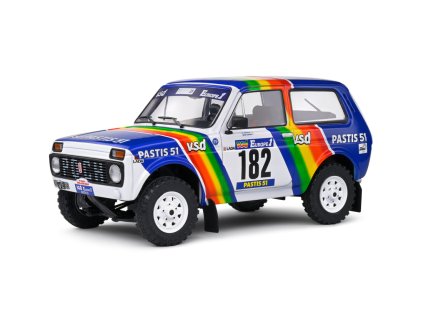 Lada Niva #182 Rallye Paris Dakar 1984 1 18 Solido 1807305 01