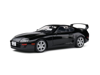 Toyota Supra Mk4 ( A80) 1993 černá 1 18 Solido 1807606 01