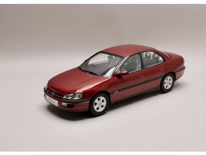 Opel Omega B 1996 červená marseille metalíza 1 18 Triple9 Collection 1800432 01
