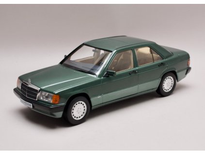 Mercedes 190E 1993 2,3 Sportline W201 zelená béžový interiér 1 18 Triple9 Collection 1800311 01