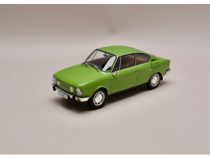 Škoda 110R Coupe 1970 zelená 1 24 WhiteBox 124227 01