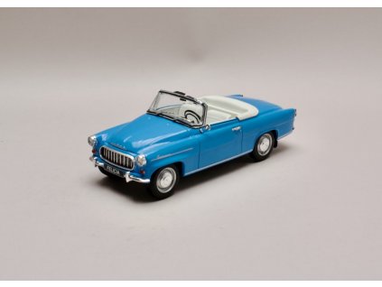 Škoda Felicia Cabrio světle modrá 1 24 WhiteBox 124228 01